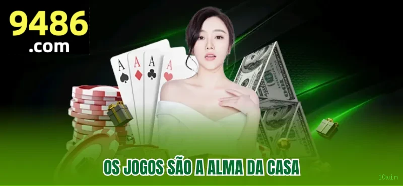 Imagem promocional de todos os jogos da 10win